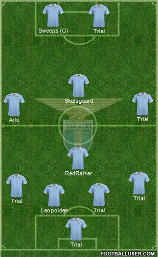 S.S. Lazio Formation 2012