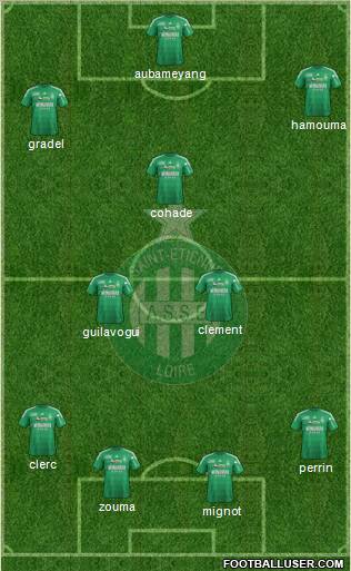 A.S. Saint-Etienne Formation 2012