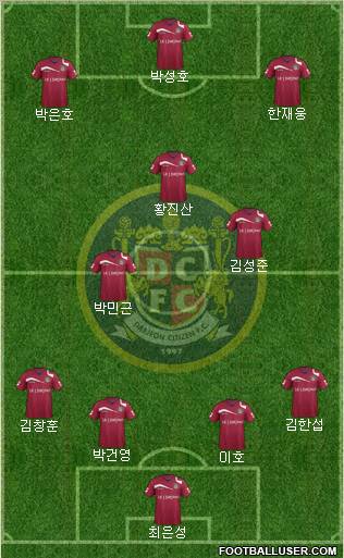 Daejeon Citizen Formation 2012