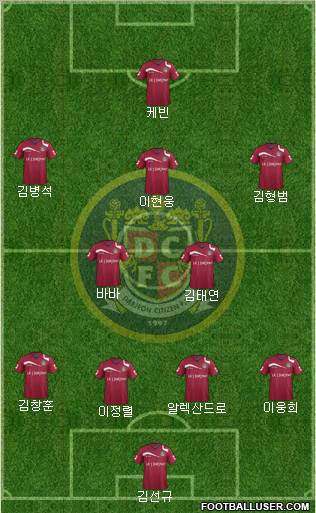 Daejeon Citizen Formation 2012