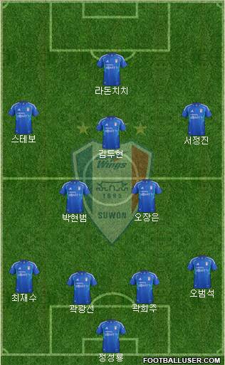 Suwon Samsung Blue Wings Formation 2012