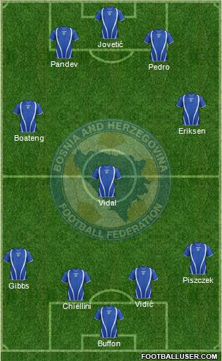 Bosnia and Herzegovina Formation 2012