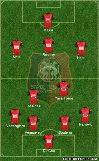 Stade Rennais Football Club Formation 2012