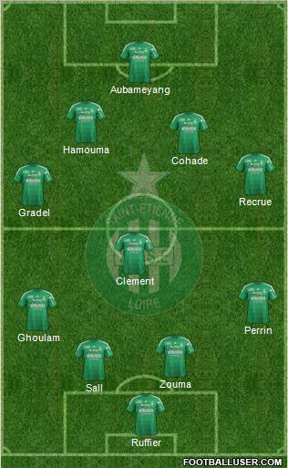 A.S. Saint-Etienne Formation 2012