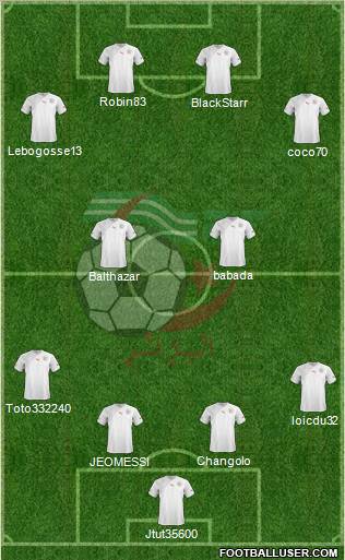 Algeria Formation 2012