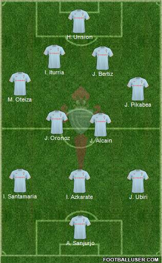 R.C. Celta S.A.D. B Formation 2012