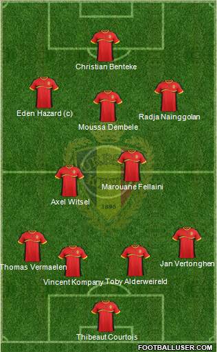 Belgium Formation 2012