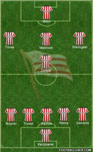Cracovia Krakow Formation 2012