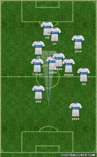 CD Universidad Católica Formation 2012
