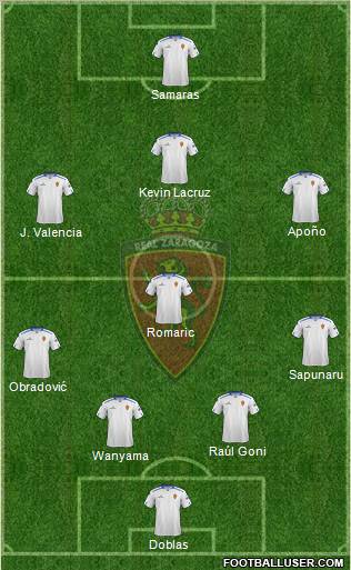 R. Zaragoza S.A.D. Formation 2012
