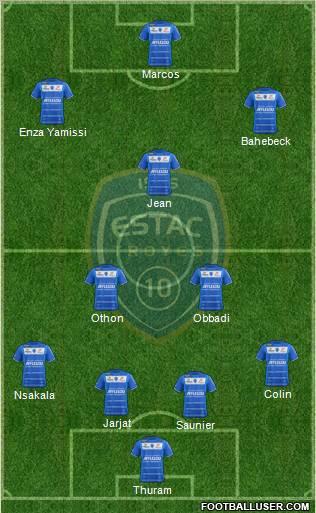 Esperance Sportive Troyes Aube Champagne Formation 2012