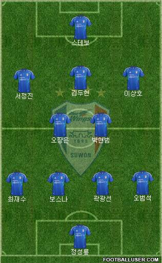 Suwon Samsung Blue Wings Formation 2012