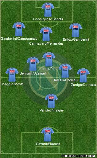 Napoli Formation 2012