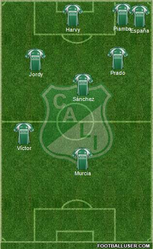 AC Deportivo Cali football formation