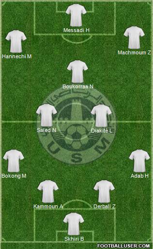 Union Sportive Monastirienne Formation 2012
