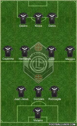 FC Lugano Formation 2012