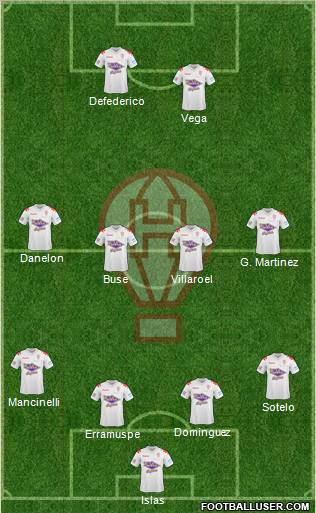 Huracán Formation 2012