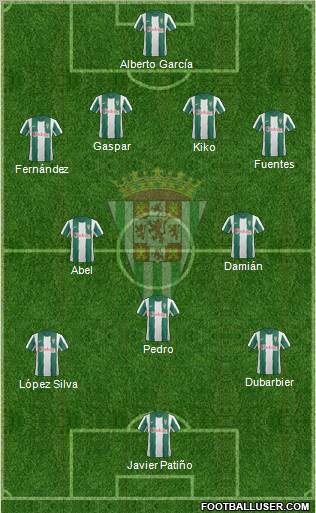 Córdoba C.F., S.A.D. Formation 2012