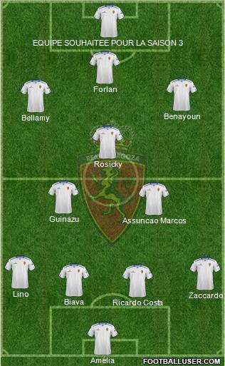 R. Zaragoza S.A.D. Formation 2012