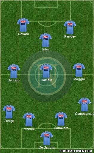 Napoli Formation 2012