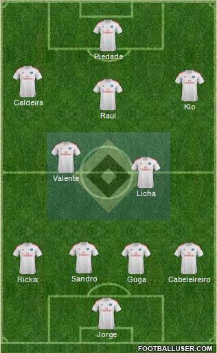 Hamburger SV Formation 2012