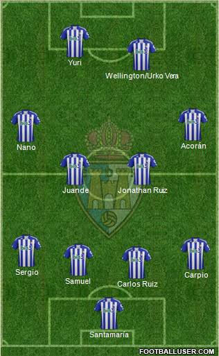 S.D. Ponferradina Formation 2012