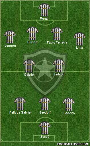 Botafogo FR Formation 2012