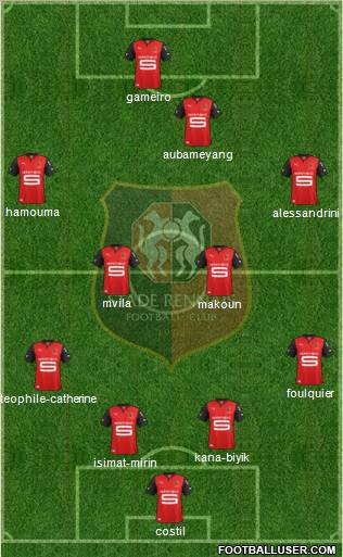 Stade Rennais Football Club Formation 2012