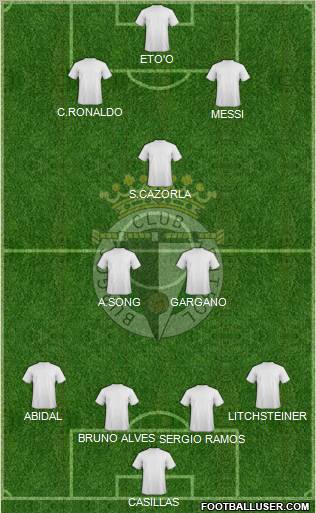 Burgos C.F., S.A.D. Formation 2012