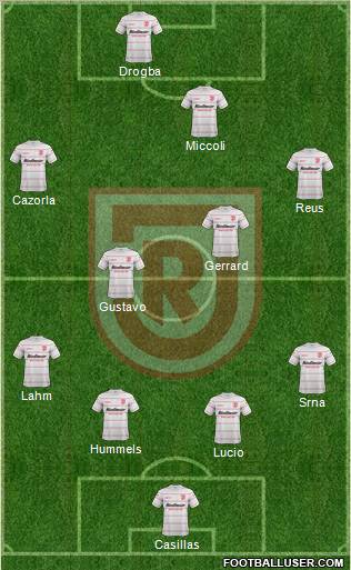 SSV Jahn 2000 Regensburg Formation 2012