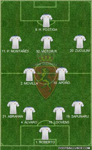 R. Zaragoza S.A.D. Formation 2012