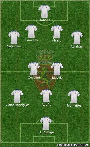 R. Zaragoza S.A.D. Formation 2012