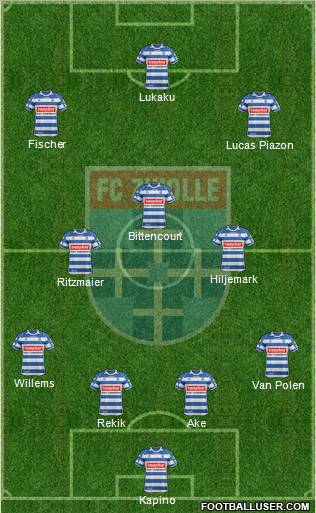 FC Zwolle Formation 2012