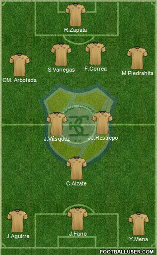 CD Itagüí Ditaires Formation 2012
