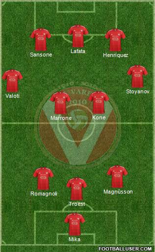 Varese Formation 2012