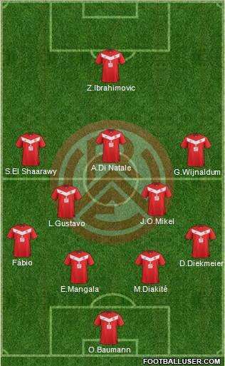 SC Rot-Weiss Essen Formation 2012