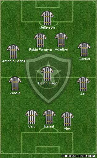 Botafogo FR Formation 2012