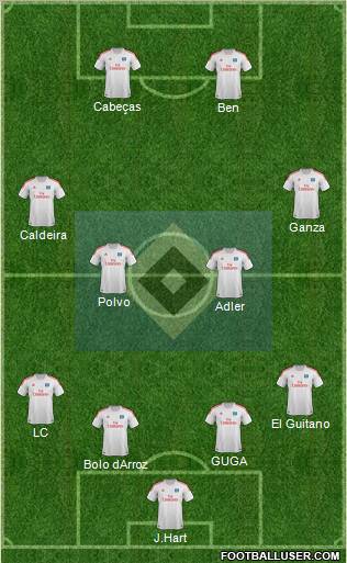 Hamburger SV Formation 2012