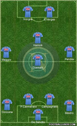 Napoli Formation 2012