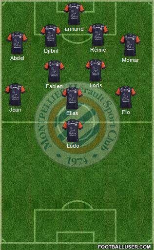 Montpellier Hérault Sport Club Formation 2012