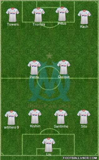 Olympique de Marseille Formation 2012