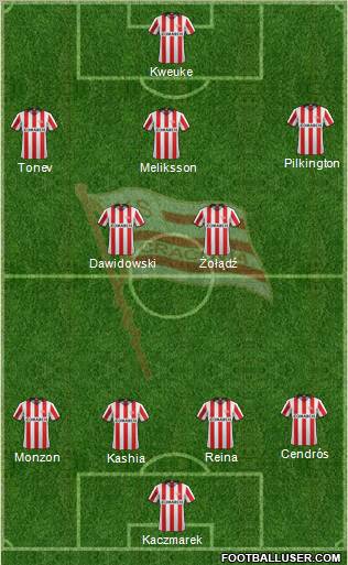 Cracovia Krakow Formation 2012