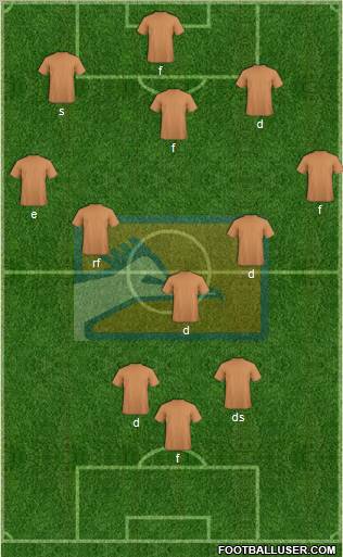 Club de Fútbol de la UAT Formation 2012