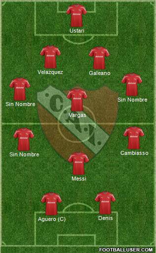 Independiente Formation 2012