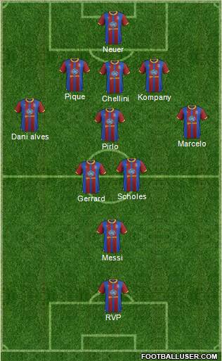 Crystal Palace Formation 2012