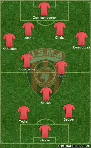Union Sportive de la Médina d'Alger Formation 2012