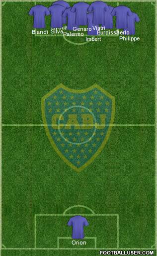 Boca Juniors Formation 2012