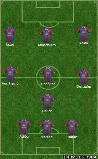 Crystal Palace Formation 2012