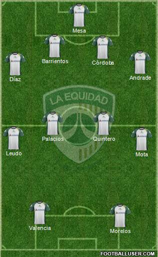CD La Equidad Formation 2012