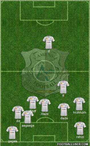Amiens Sporting Club Football Formation 2012